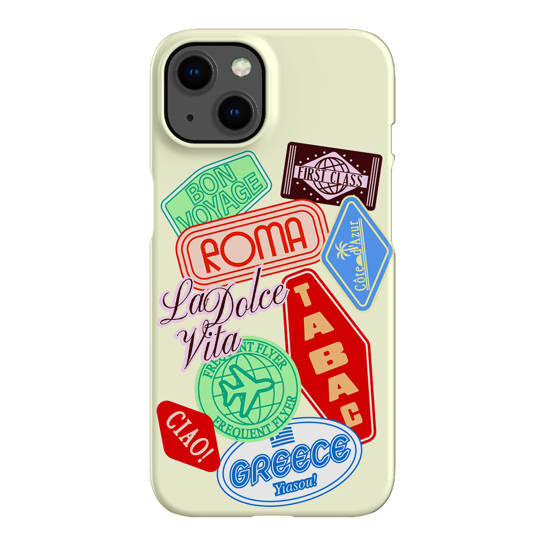 Well Travelled Printed Phone Cases iPhone 13 / Snap by The Dairy - The Dairy