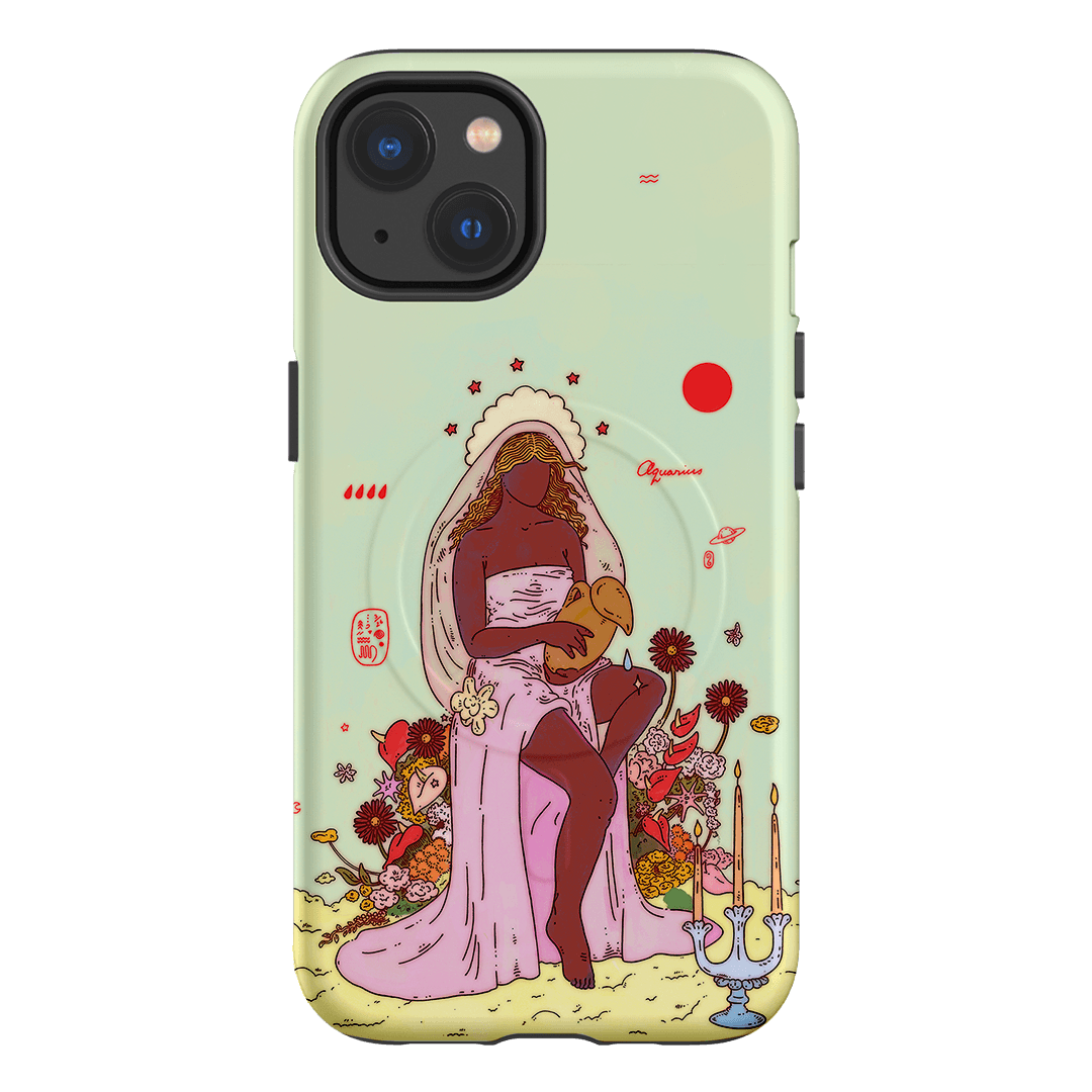Aquarius Season Printed Phone Cases iPhone 13 / Armoured MagSafe by Easty Beasty - The Dairy