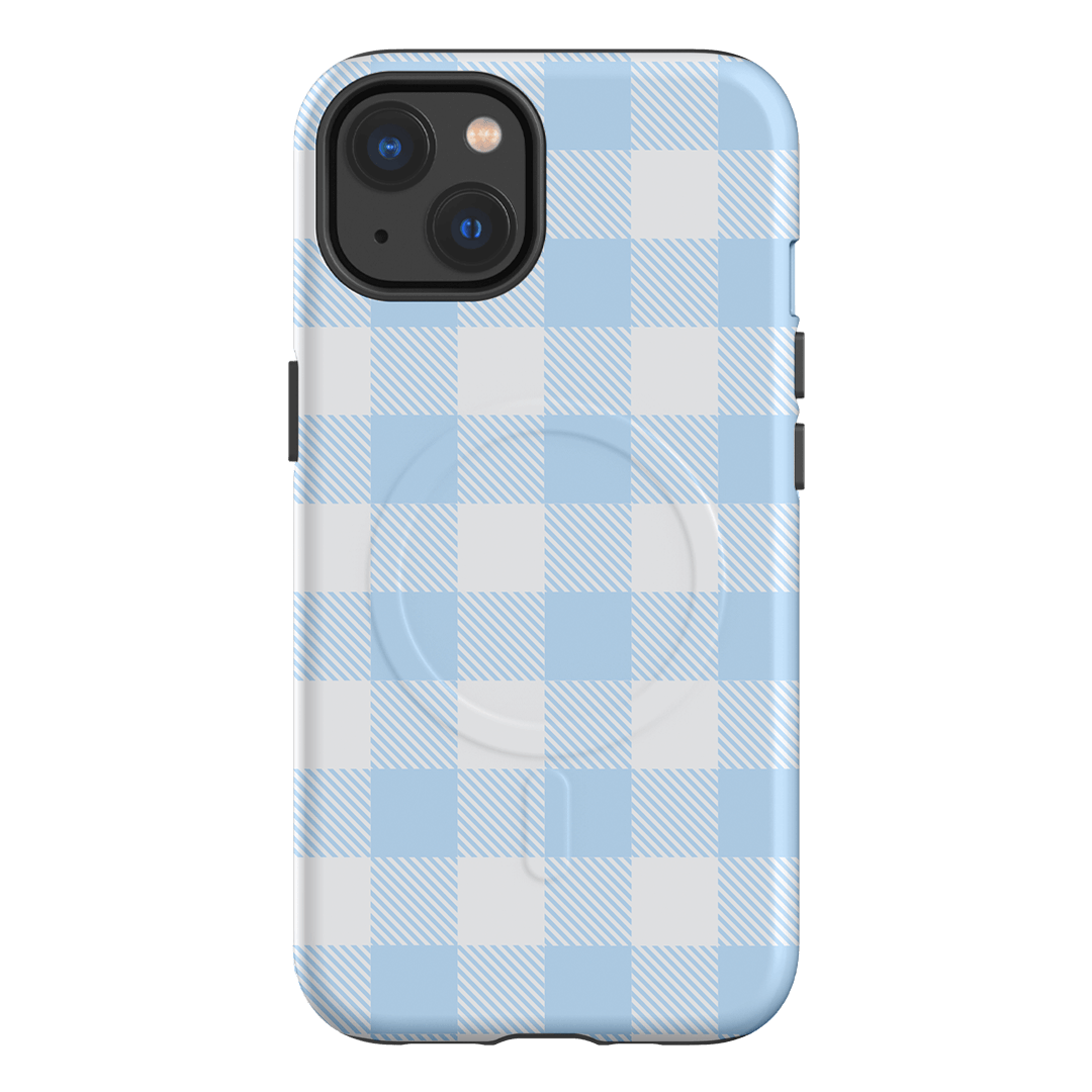Cloud Plaid Printed Phone Cases iPhone 13 / Armoured MagSafe by The Dairy - The Dairy