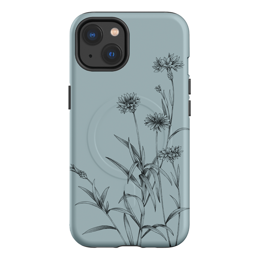 Cornflowers Study Printed Phone Cases iPhone 13 / Armoured MagSafe by Typoflora - The Dairy