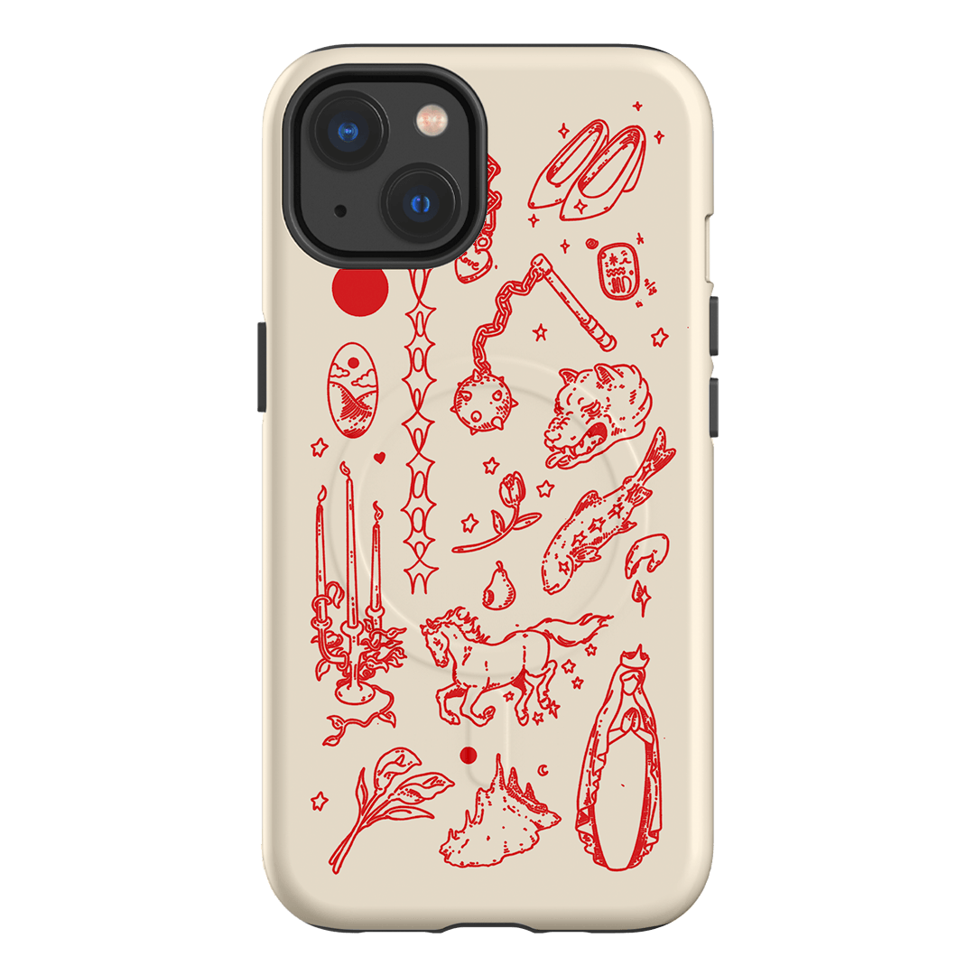 Dreamcore Cream Printed Phone Cases iPhone 13 / Armoured MagSafe by Easty Beasty - The Dairy