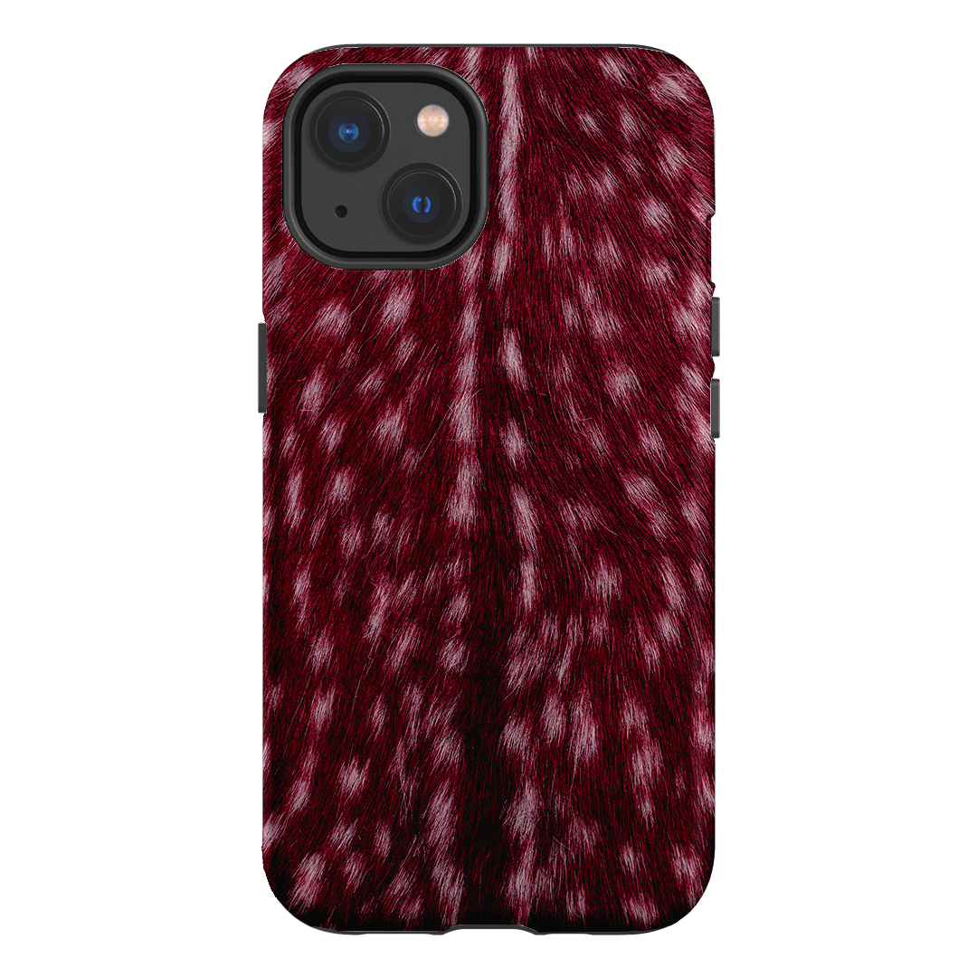 Fawn Burgundy Printed Phone Cases iPhone 13 / Armoured MagSafe by The Dairy - The Dairy