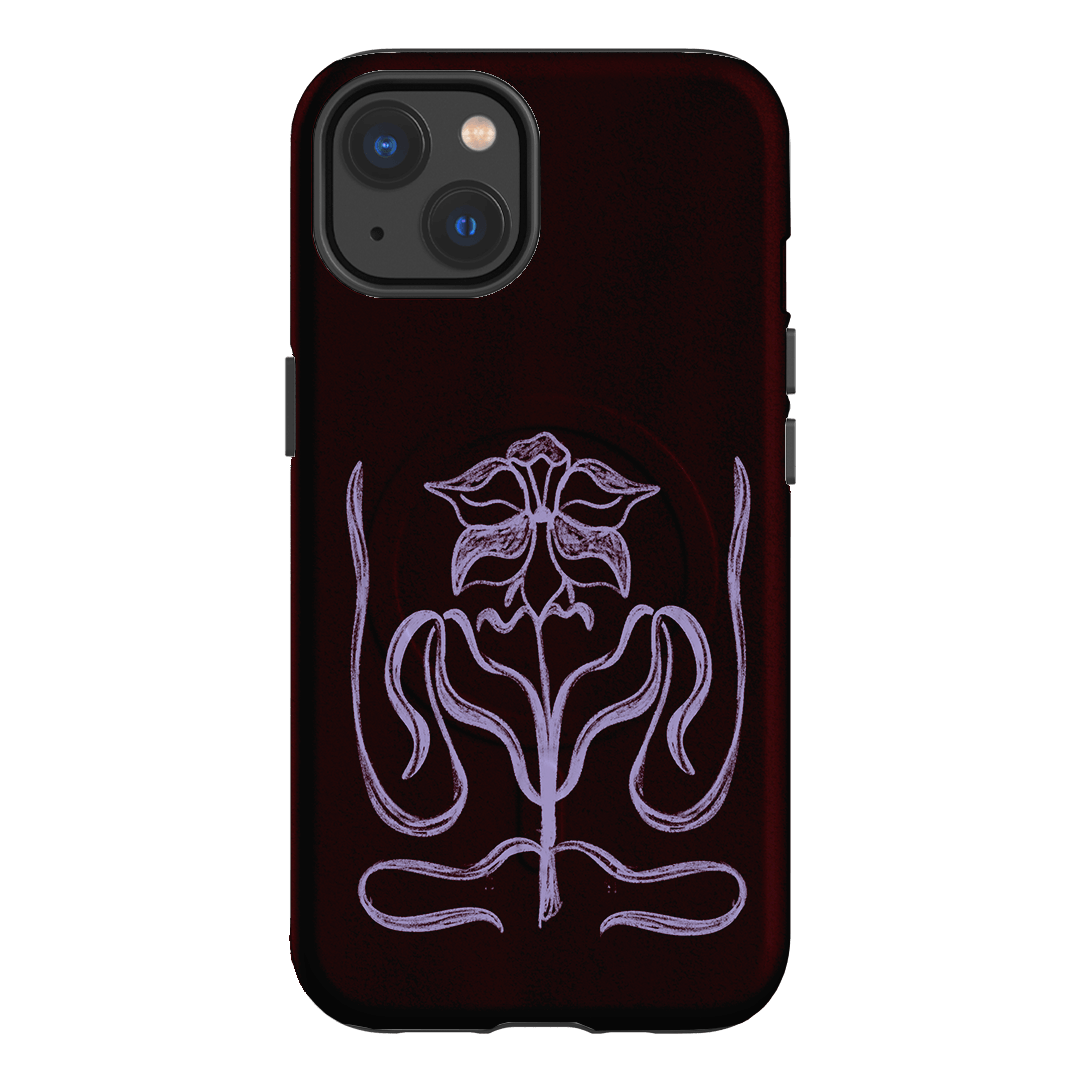 Growth Burgundy Printed Phone Cases by The Dairy - The Dairy