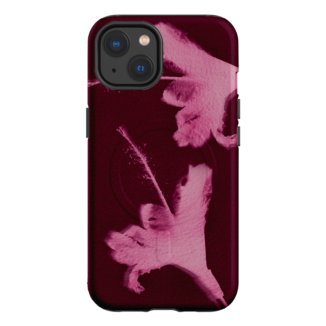 Hibiscus Glow Printed Phone Cases iPhone 13 / Armoured MagSafe by Sally Hungerford - The Dairy