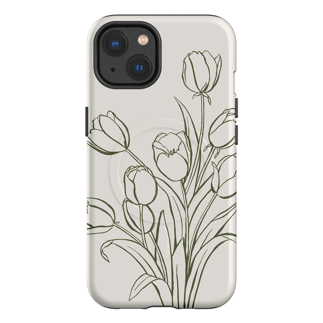 Inked Tulips Floral Phone Case | The Dairy Inked Tulips Floral Phone Case | The Dairy