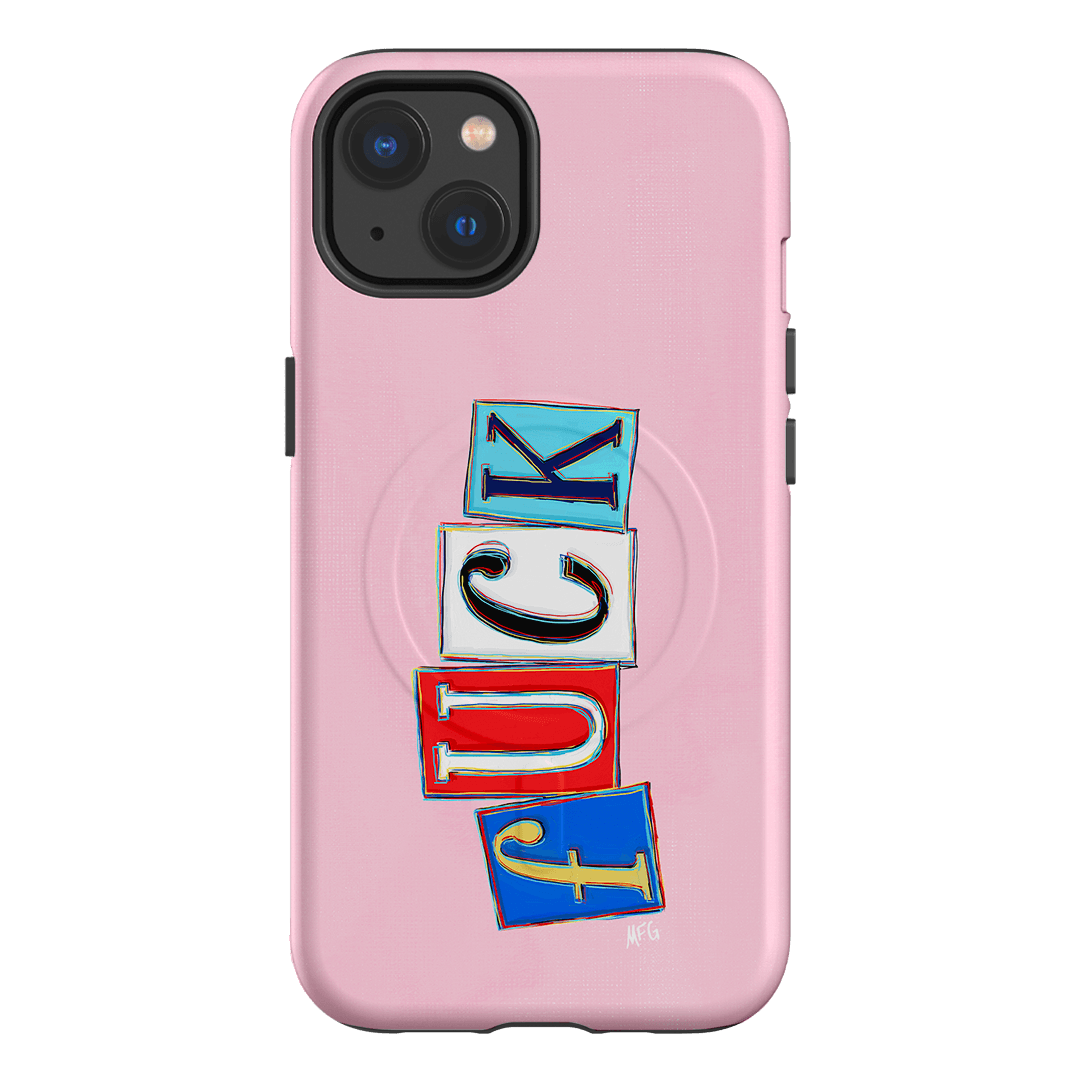 Lil Fcks Pink Printed Phone Cases iPhone 13 / Armoured MagSafe by Margarbs Art - The Dairy