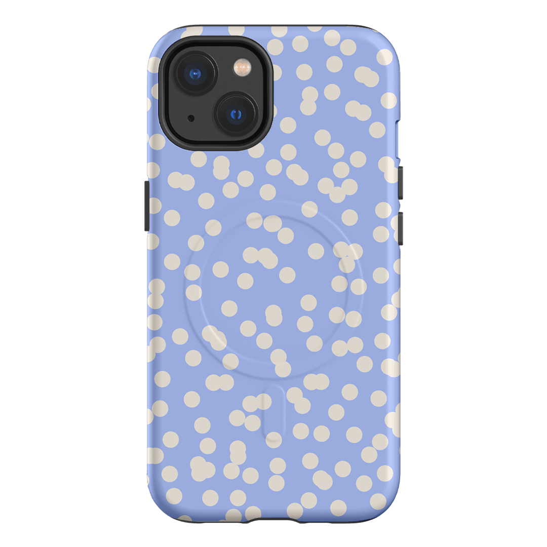 Mini Confetti Periwinkle Salt Printed Phone Cases iPhone 13 / Armoured MagSafe by Veronica Tucker - The Dairy