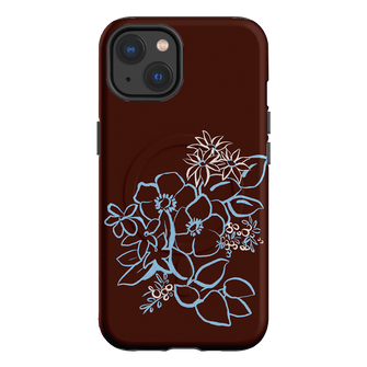 Mocha Posy Printed Phone Cases iPhone 13 / Armoured MagSafe by Typoflora - The Dairy