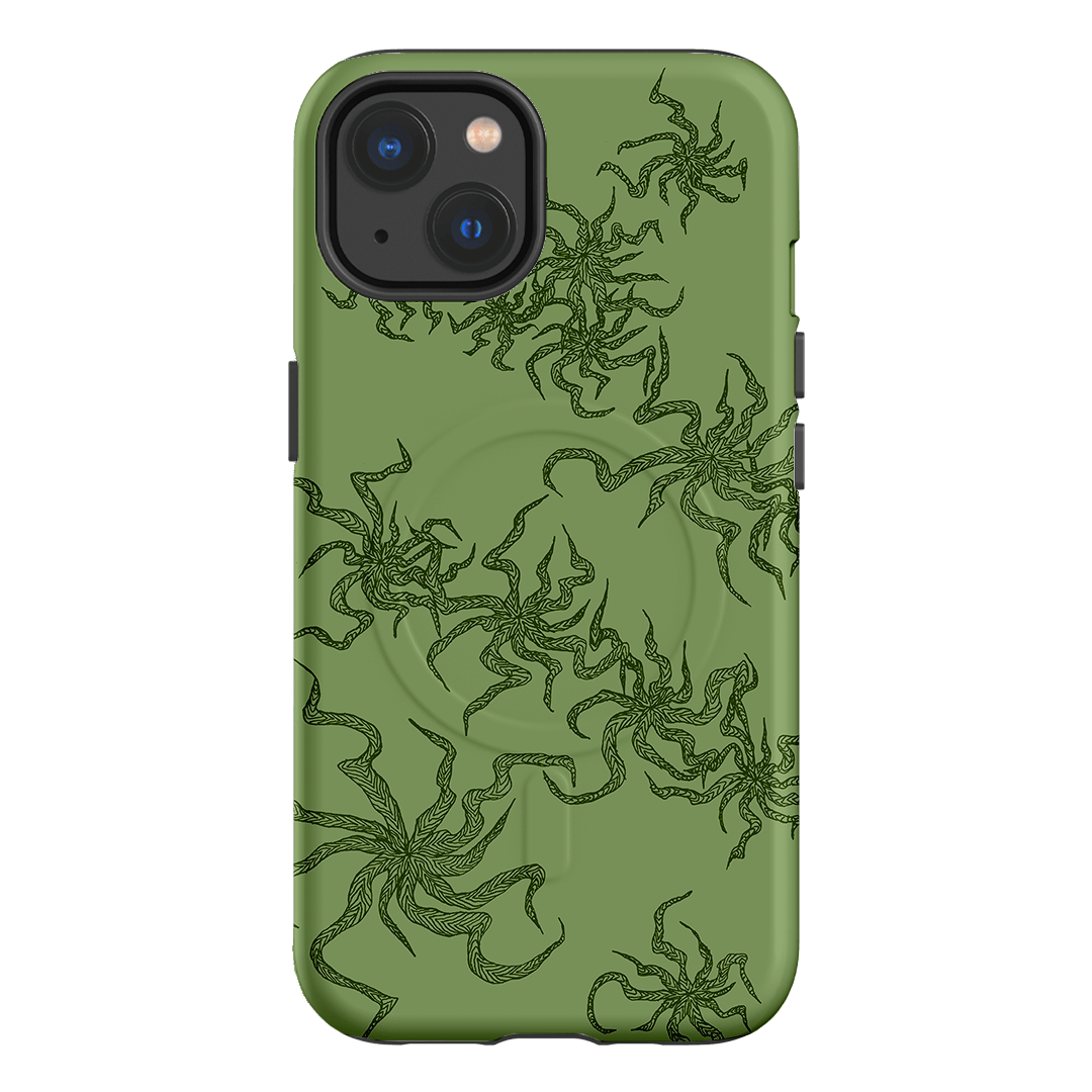 Night Moss Printed Phone Cases iPhone 13 / Armoured MagSafe by Stormi Bree - The Dairy