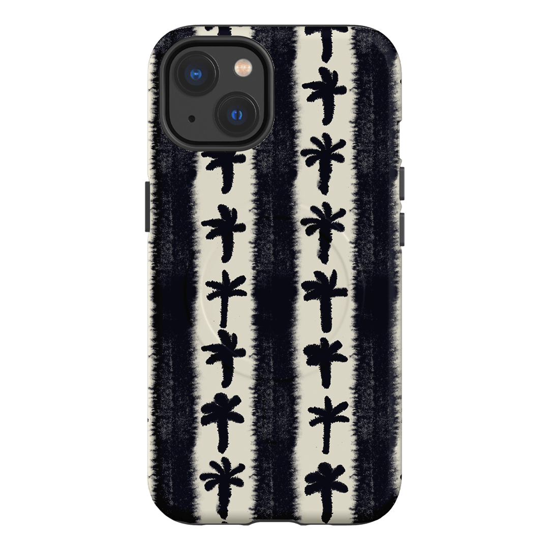Palm Stripe Printed Phone Cases iPhone 13 / Armoured MagSafe by Desmond & Dempsey - The Dairy