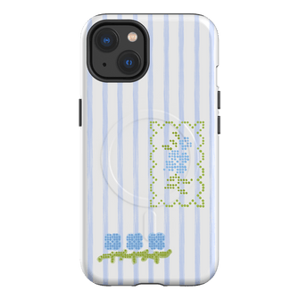 Patchwork Blue Printed Phone Cases iPhone 13 / Armoured MagSafe by Kayla Carr - The Dairy