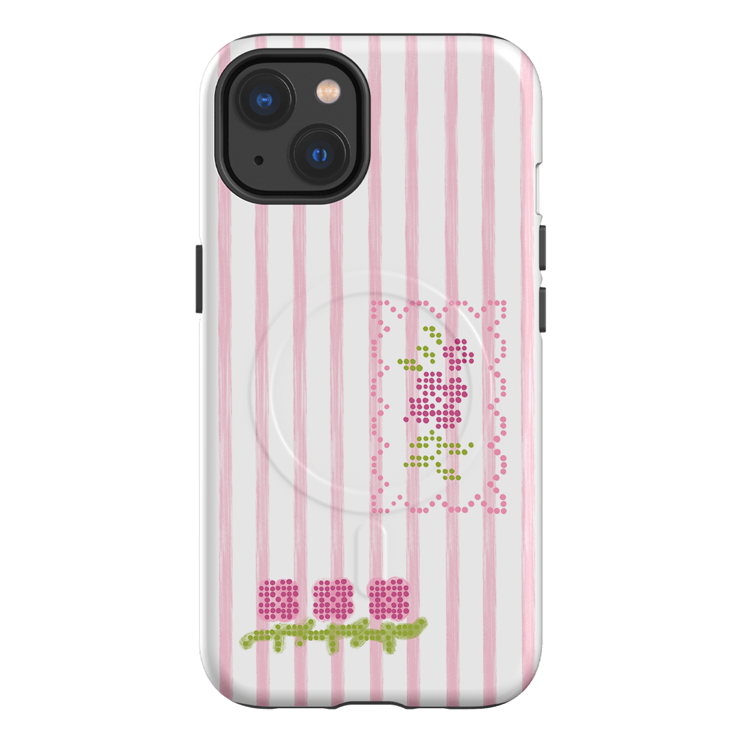 Patchwork Pink Printed Phone Cases iPhone 13 / Armoured MagSafe by Kayla Carr - The Dairy