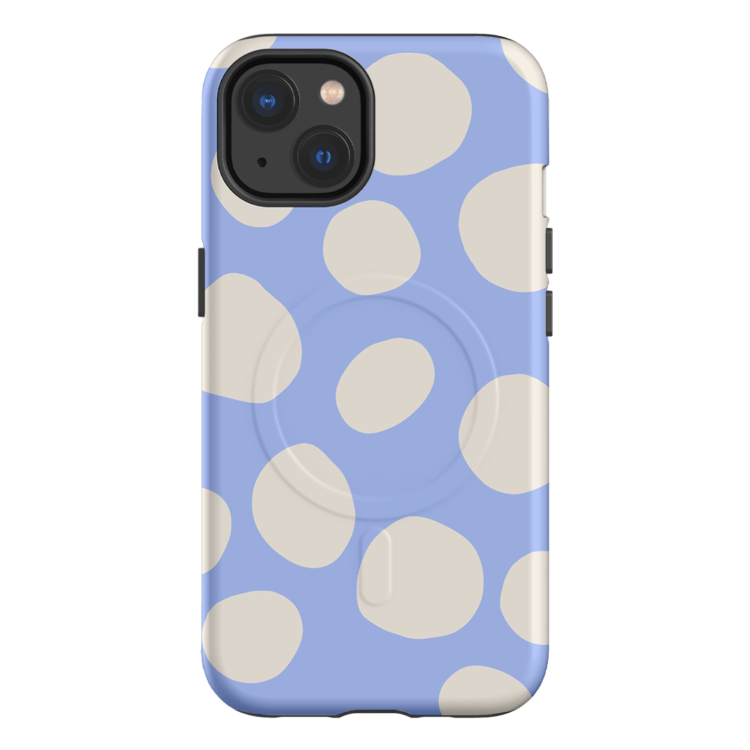 Pebbles Periwinkle Salt Printed Phone Cases iPhone 13 / Armoured MagSafe by Veronica Tucker - The Dairy