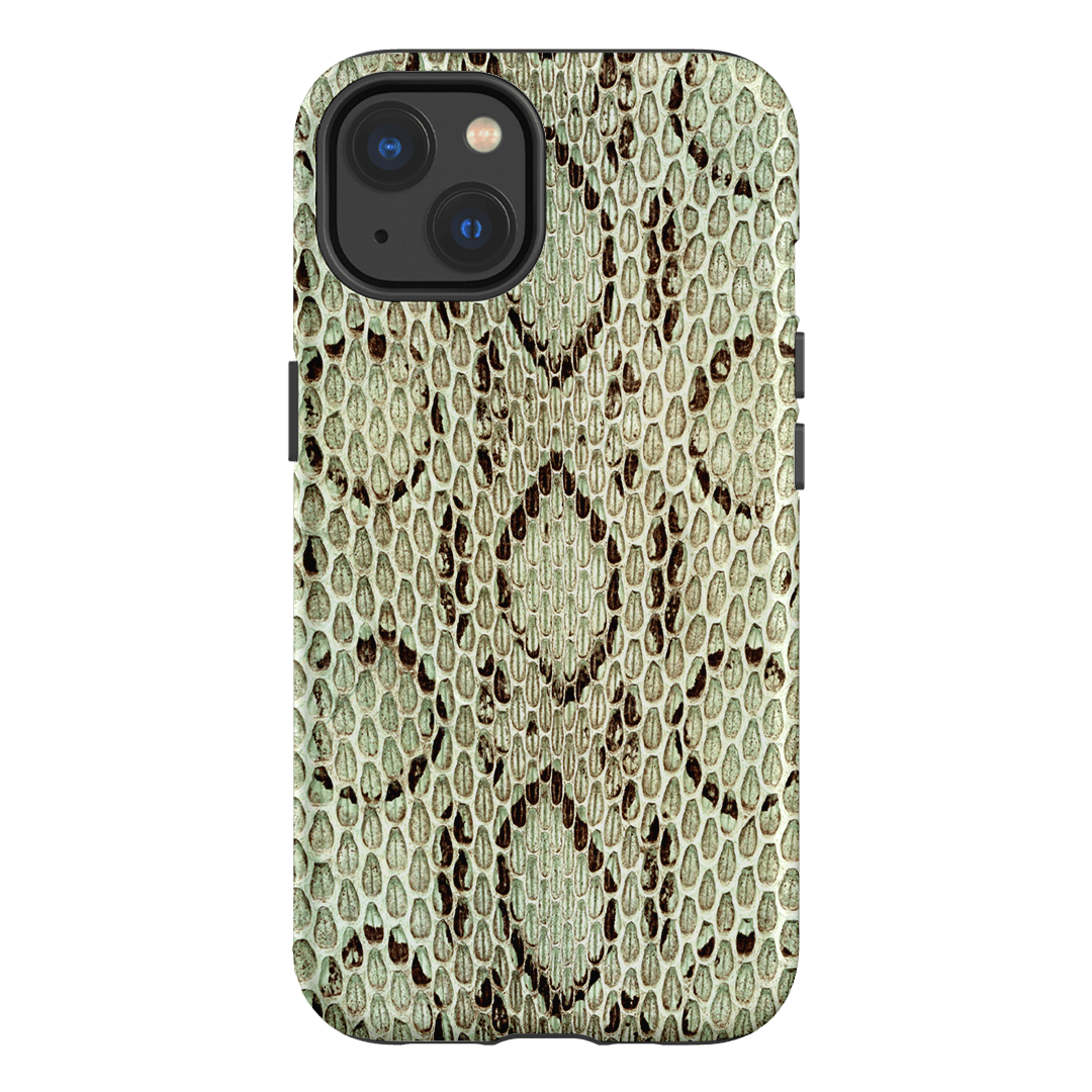 Pistachio Python Printed Phone Cases iPhone 13 / Armoured MagSafe by The Dairy - The Dairy