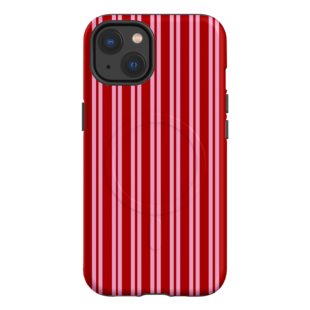 Punch Stripes Printed Phone Cases iPhone 13 / Armoured MagSafe by The Dairy - The Dairy