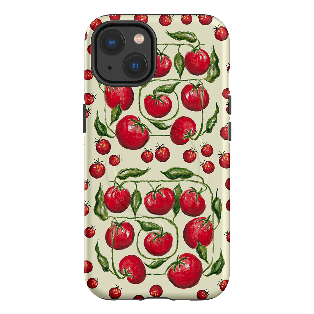 Red Tomatoes Printed Phone Cases iPhone 13 / Armoured MagSafe by BG. Studio - The Dairy
