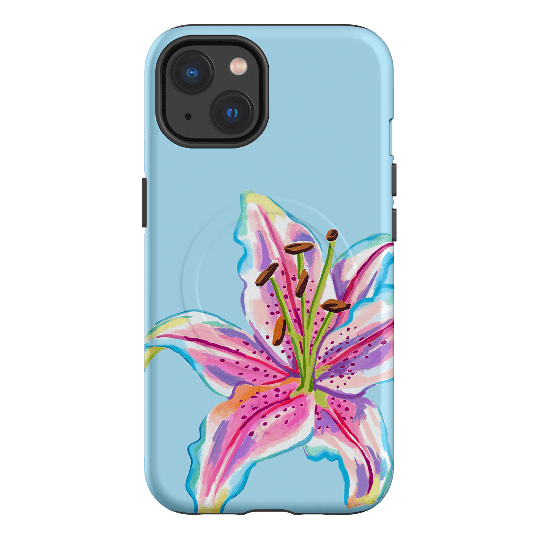 Sky Lily Printed Phone Cases iPhone 13 / Armoured MagSafe by Femke Studio - The Dairy