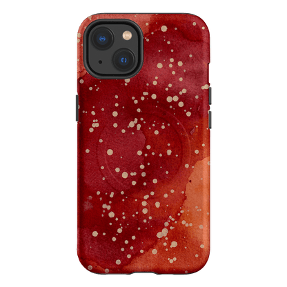Spotty Rust Printed Phone Cases iPhone 13 / Armoured MagSafe by The Dairy - The Dairy