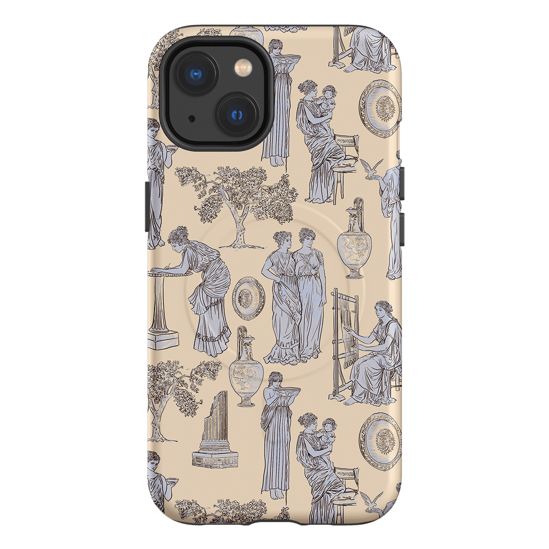 Symposium Alabaster Printed Phone Cases iPhone 13 / Armoured MagSafe by Veronica Tucker - The Dairy