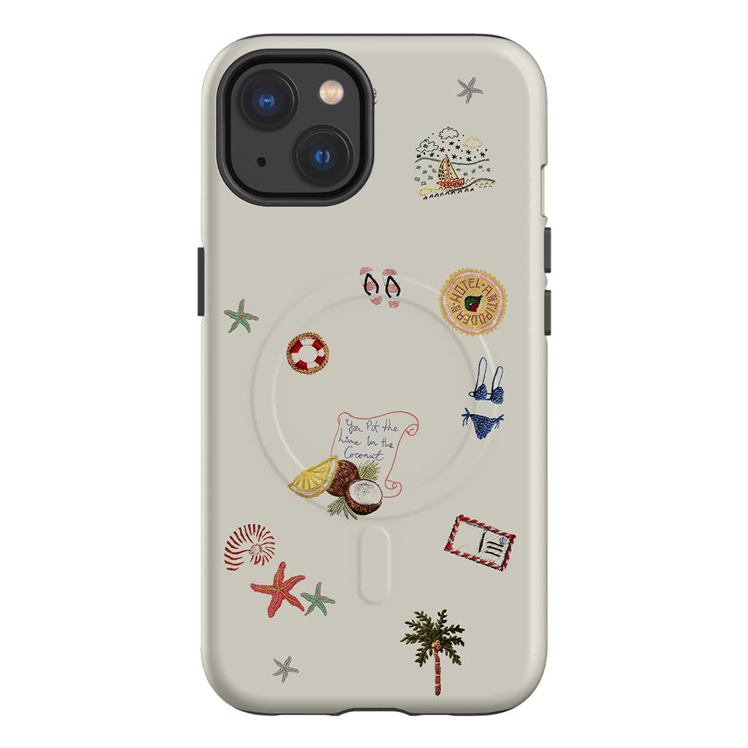 Vacay All Day Cream Printed Phone Cases by Antipodean - The Dairy