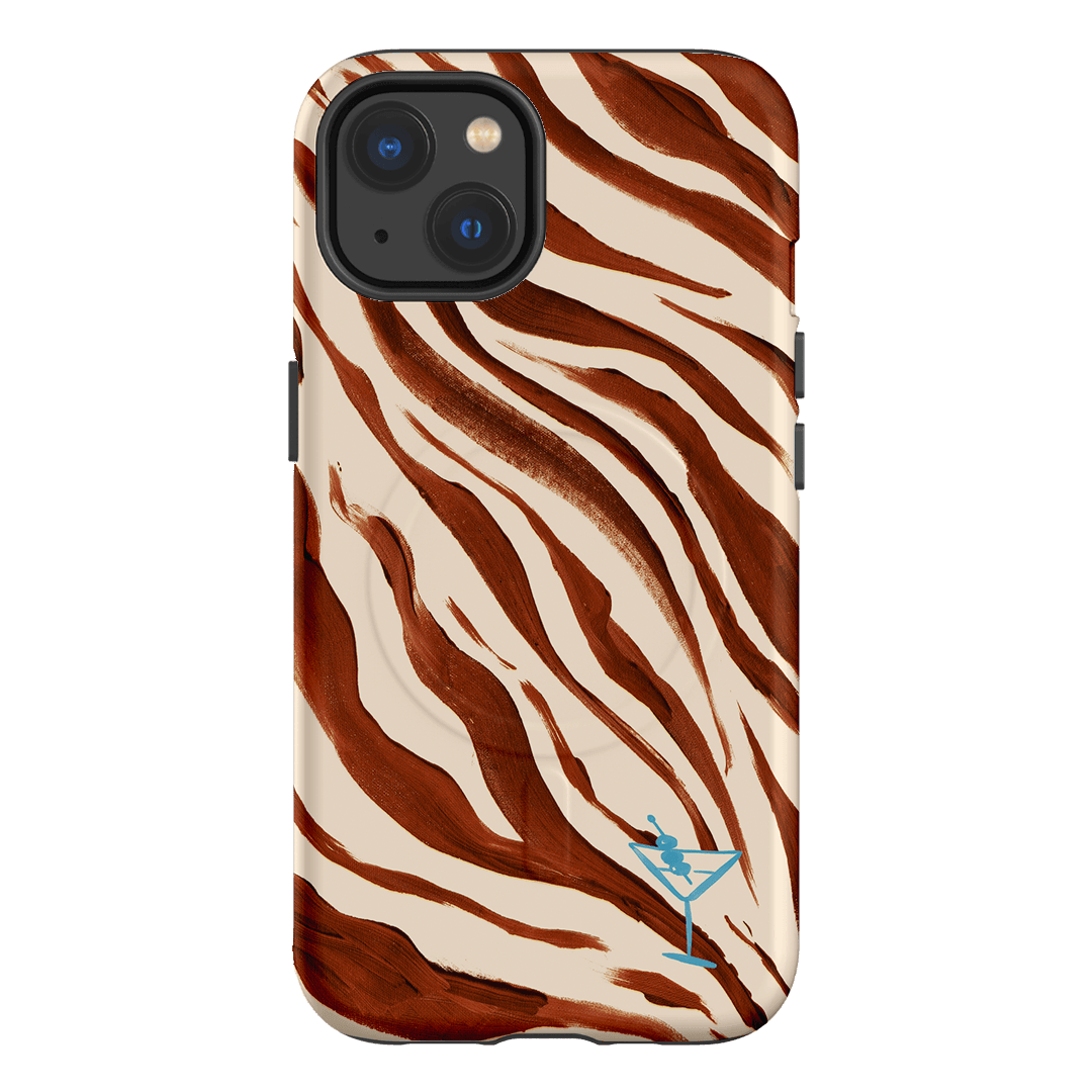Zebra Tini Printed Phone Cases iPhone 13 / Armoured MagSafe by Charlie Taylor - The Dairy