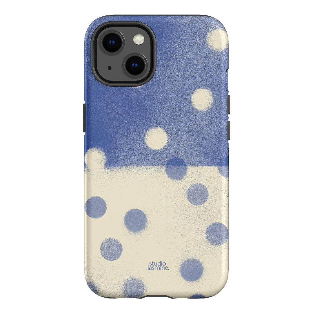 Bleu Polka Dot Printed Phone Cases iPhone 13 / Armoured by Jasmine Dowling - The Dairy