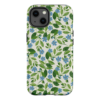Blue Vines Printed Phone Cases iPhone 13 / Armoured by Ellie Mae - The Dairy