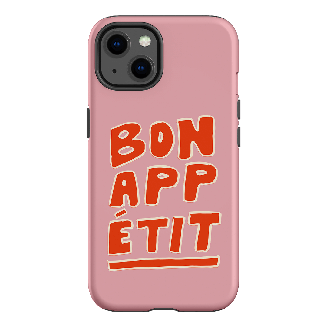 Bon Appetit Pink Printed Phone Cases iPhone 13 / Armoured by The Dairy - The Dairy