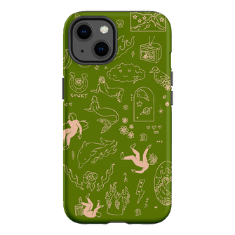 Easty Flash Green Printed Phone Cases iPhone 13 / Armoured by Easty Beasty - The Dairy