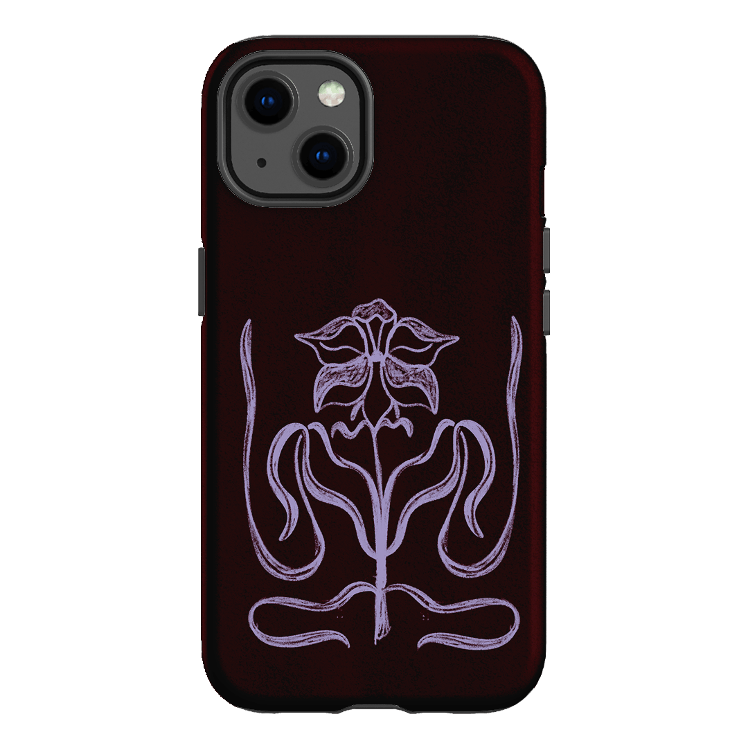 Growth Burgundy Printed Phone Cases by The Dairy - The Dairy