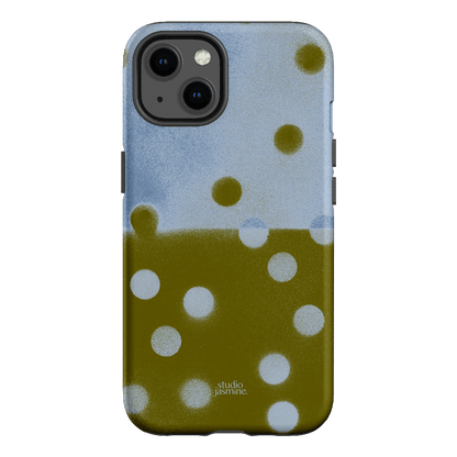 Lake Polka Dot Printed Phone Cases iPhone 13 / Armoured by Jasmine Dowling - The Dairy