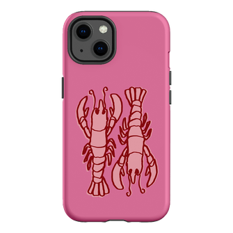 Lobster Love Pink Printed Phone Cases iPhone 13 / Armoured by The Dairy - The Dairy