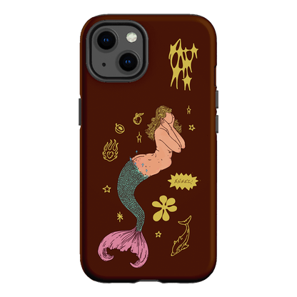 Mimi Chocolate Printed Phone Cases iPhone 13 / Armoured by Easty Beasty - The Dairy