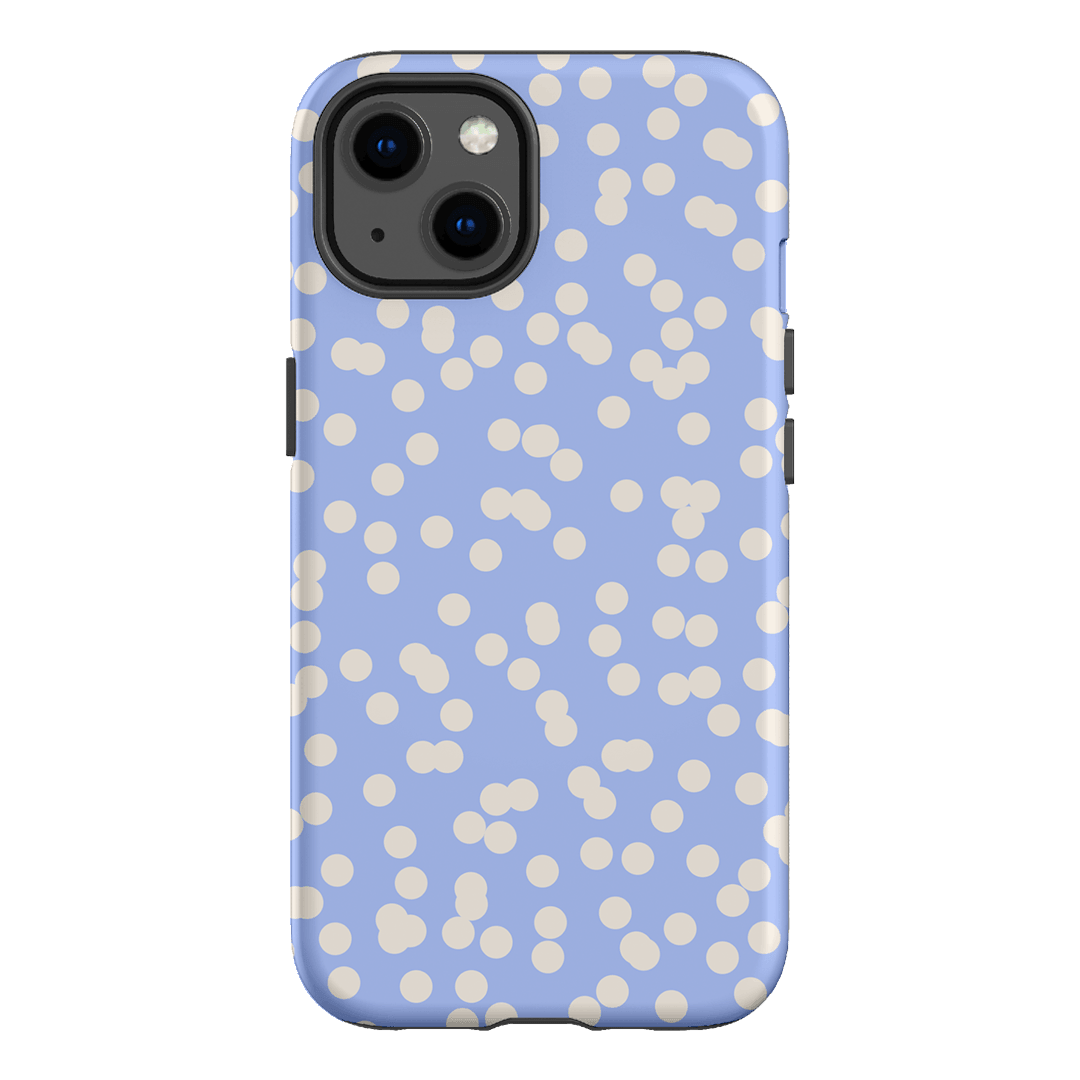 Mini Confetti Periwinkle Salt Printed Phone Cases iPhone 13 / Armoured by Veronica Tucker - The Dairy