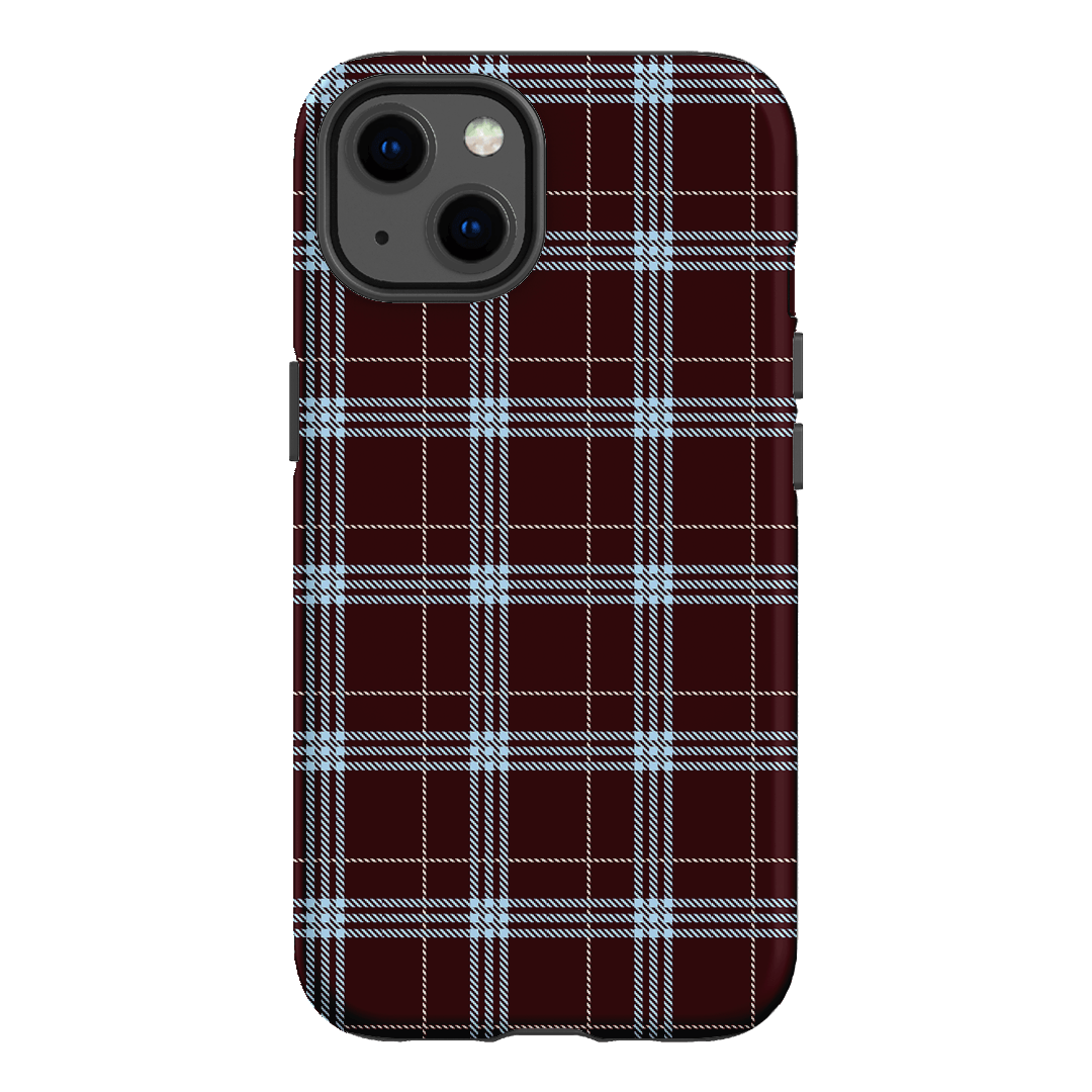 Mocha Plaid Printed Phone Cases iPhone 13 / Armoured by The Dairy - The Dairy