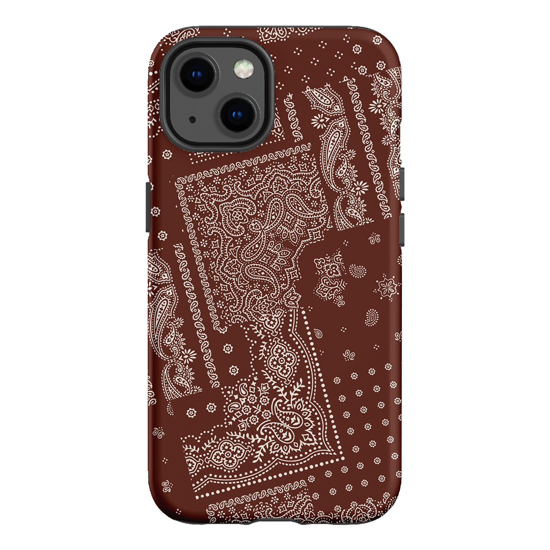 Paisley Cinnamon Printed Phone Cases iPhone 13 / Armoured by The Dairy - The Dairy