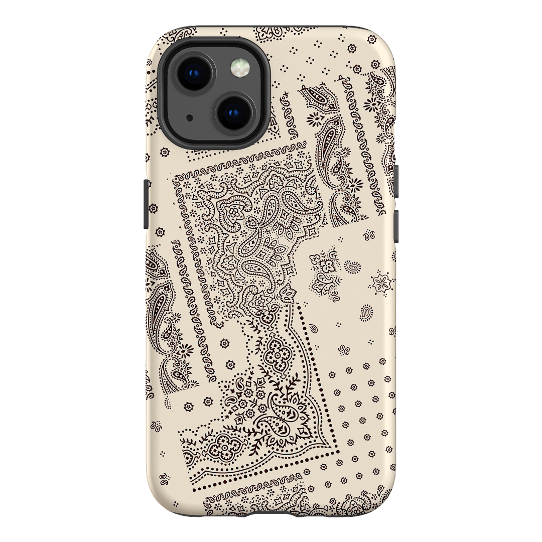 Paisley Ecru Printed Phone Cases iPhone 13 / Armoured by The Dairy - The Dairy