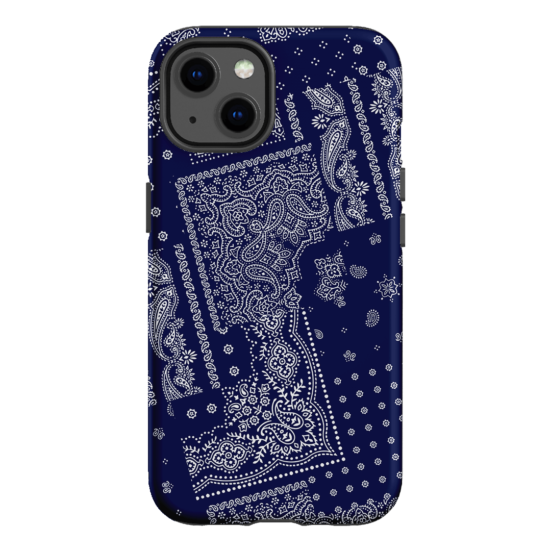 Paisley Indigo Printed Phone Cases iPhone 13 / Armoured by The Dairy - The Dairy