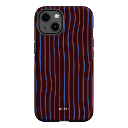 Panama Burgundy Printed Phone Cases iPhone 13 / Armoured by Apero - The Dairy