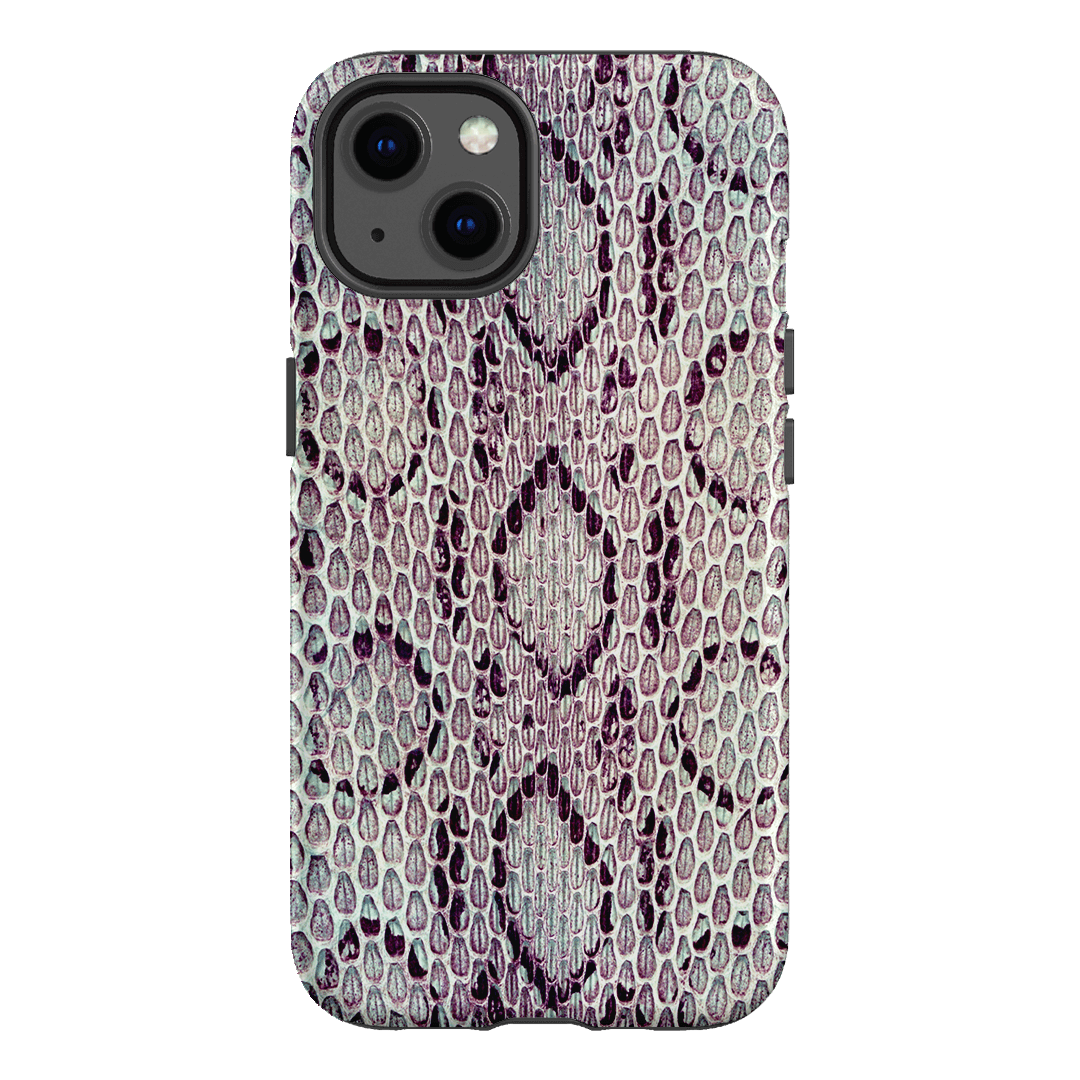 Plum Python Printed Phone Cases iPhone 13 / Armoured by The Dairy - The Dairy