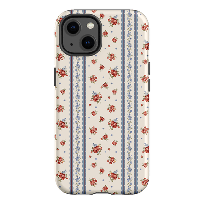 Rose Stripe Printed Phone Cases iPhone 13 / Armoured by Kasiags Art - The Dairy