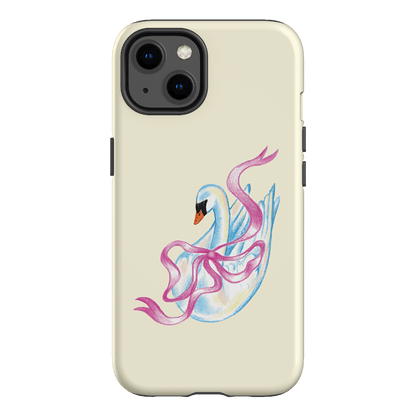 Satin Swan Printed Phone Cases iPhone 13 / Armoured by Femke Studio - The Dairy