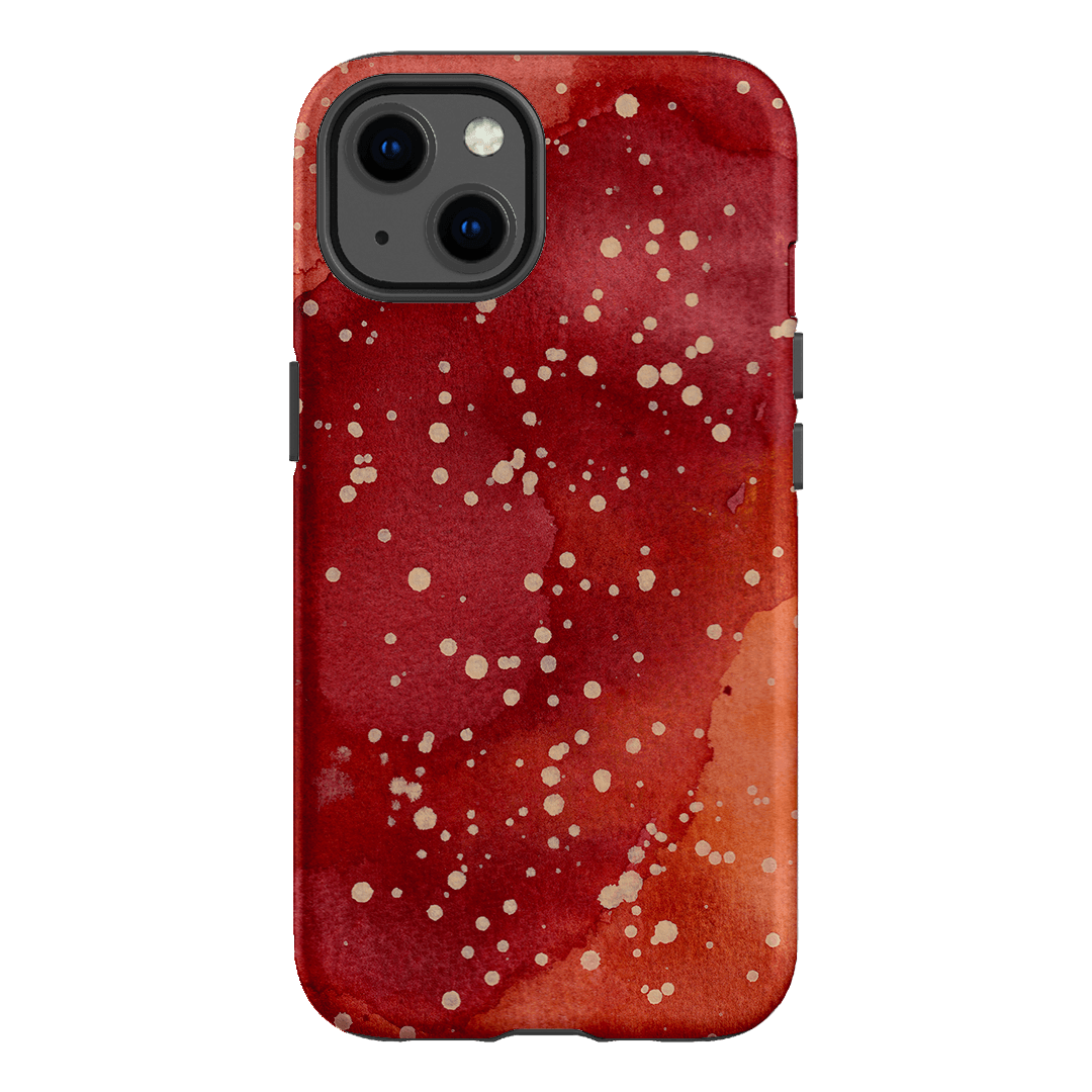 Spotty Rust Printed Phone Cases iPhone 13 / Armoured by The Dairy - The Dairy