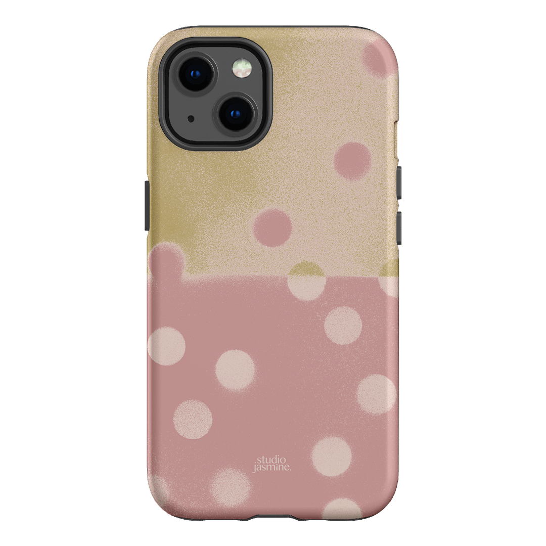 Strawberry Polka Dot Printed Phone Cases iPhone 13 / Armoured by Jasmine Dowling - The Dairy