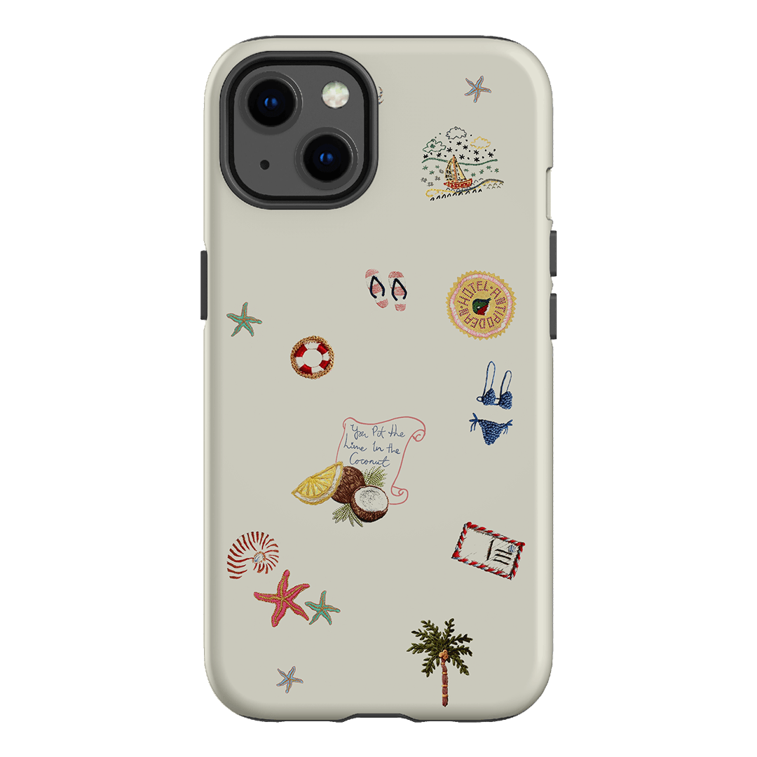 Vacay All Day Cream Printed Phone Cases by Antipodean - The Dairy