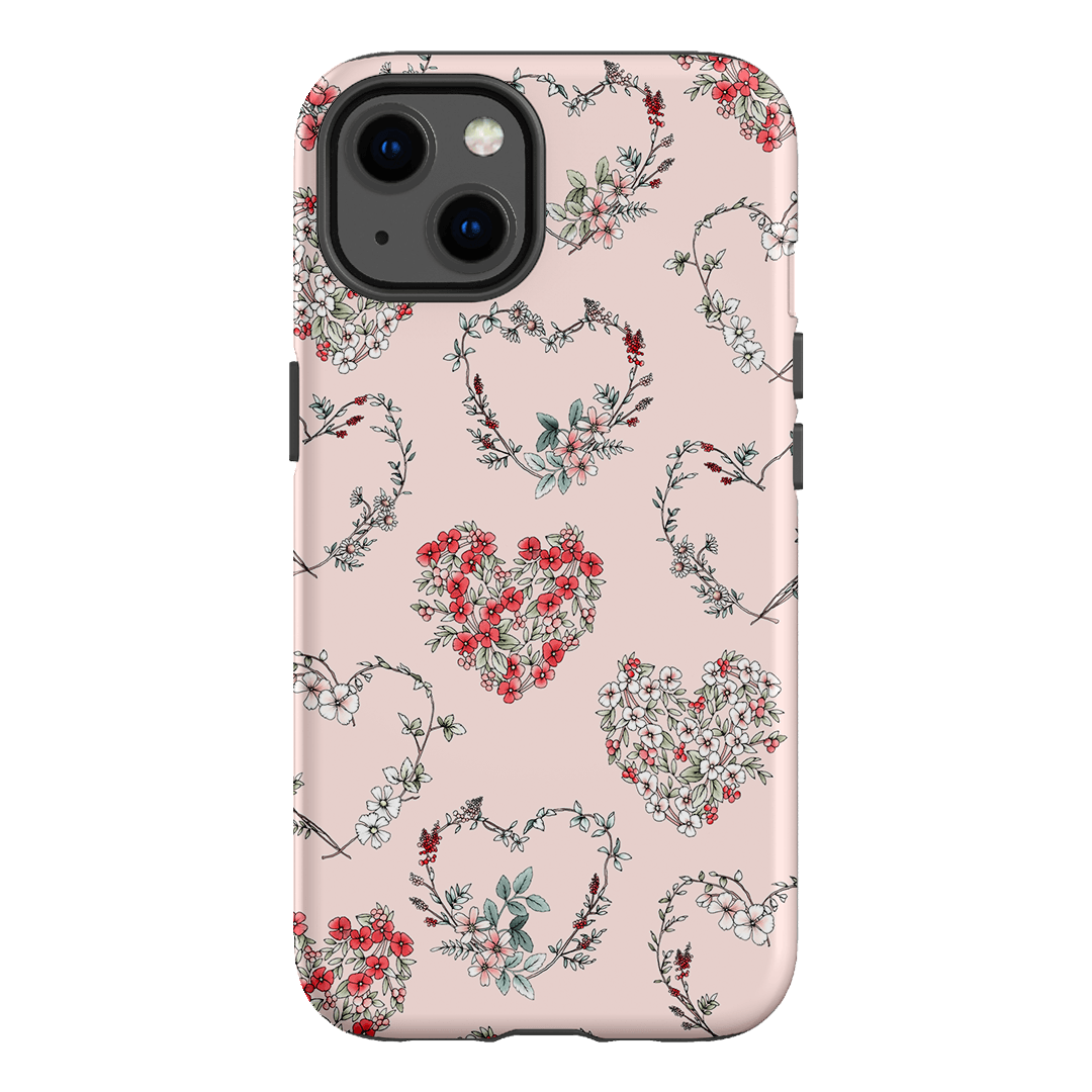 Wild Heart Wreath Printed Phone Cases iPhone 13 / Armoured by Typoflora - The Dairy