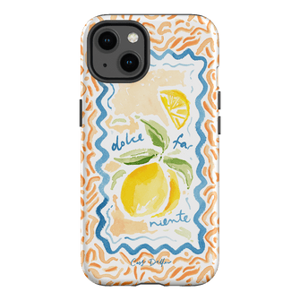 Dolce Far Niente Printed Phone Cases iPhone 13 / Armoured by Cass Deller - The Dairy