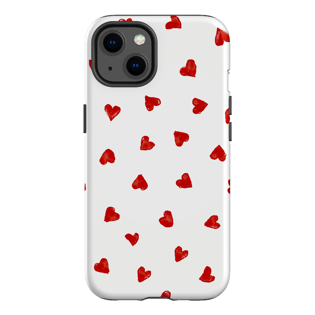 Love Hearts Printed Phone Cases iPhone 13 / Armoured by Oak Meadow - The Dairy