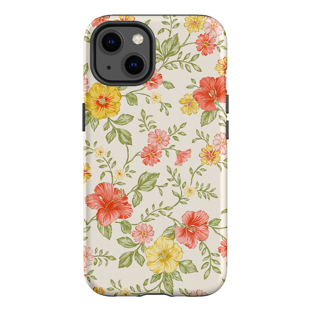 Hibiscus Printed Phone Cases iPhone 13 / Armoured by Oak Meadow - The Dairy
