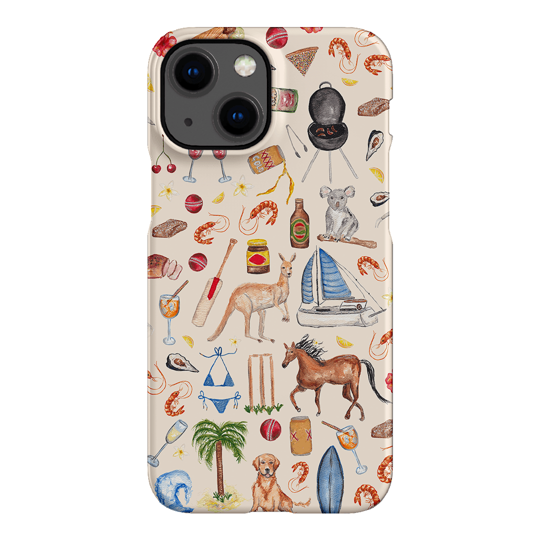 Aussie Icons Printed Phone Cases iPhone 13 Mini / Snap by BG. Studio - The Dairy